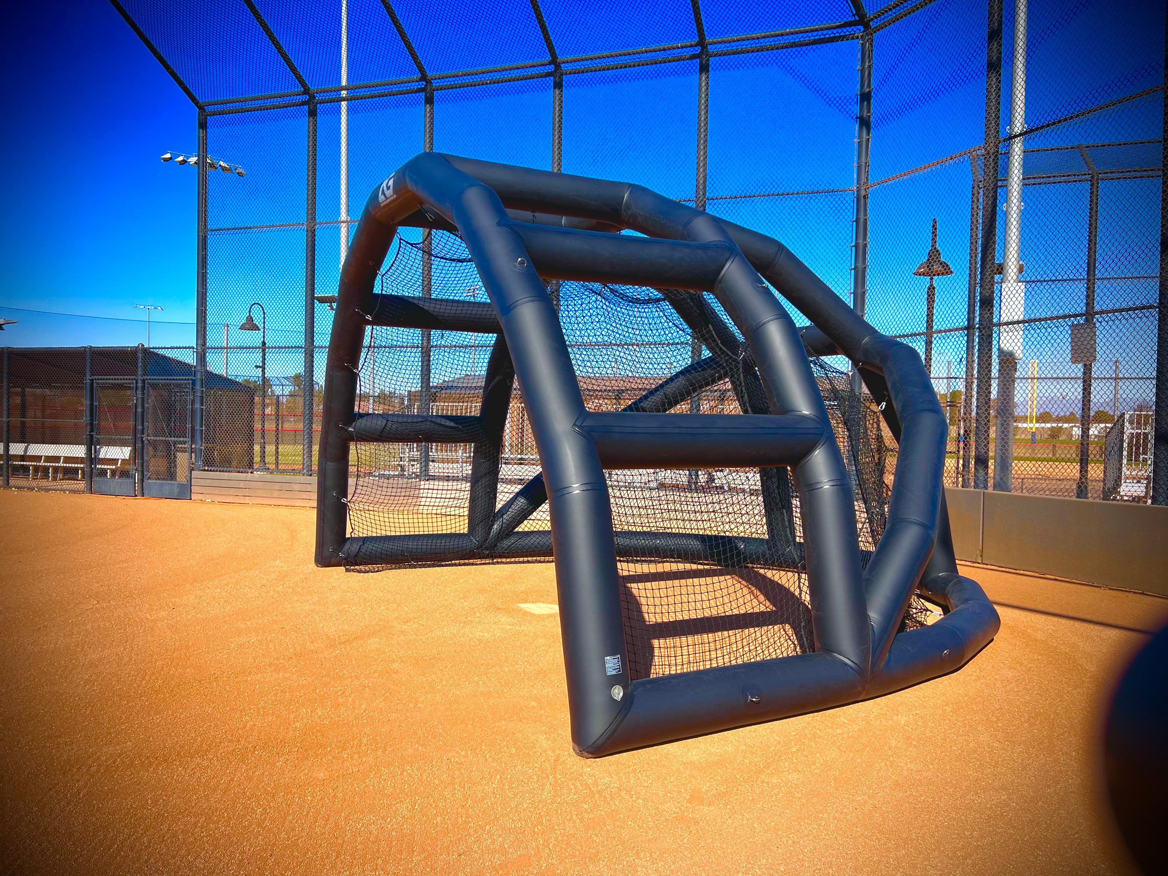 Custom 19ft x 17.5ft x 12ft Turtle Backstop - Contact for Custom Ordering Options
