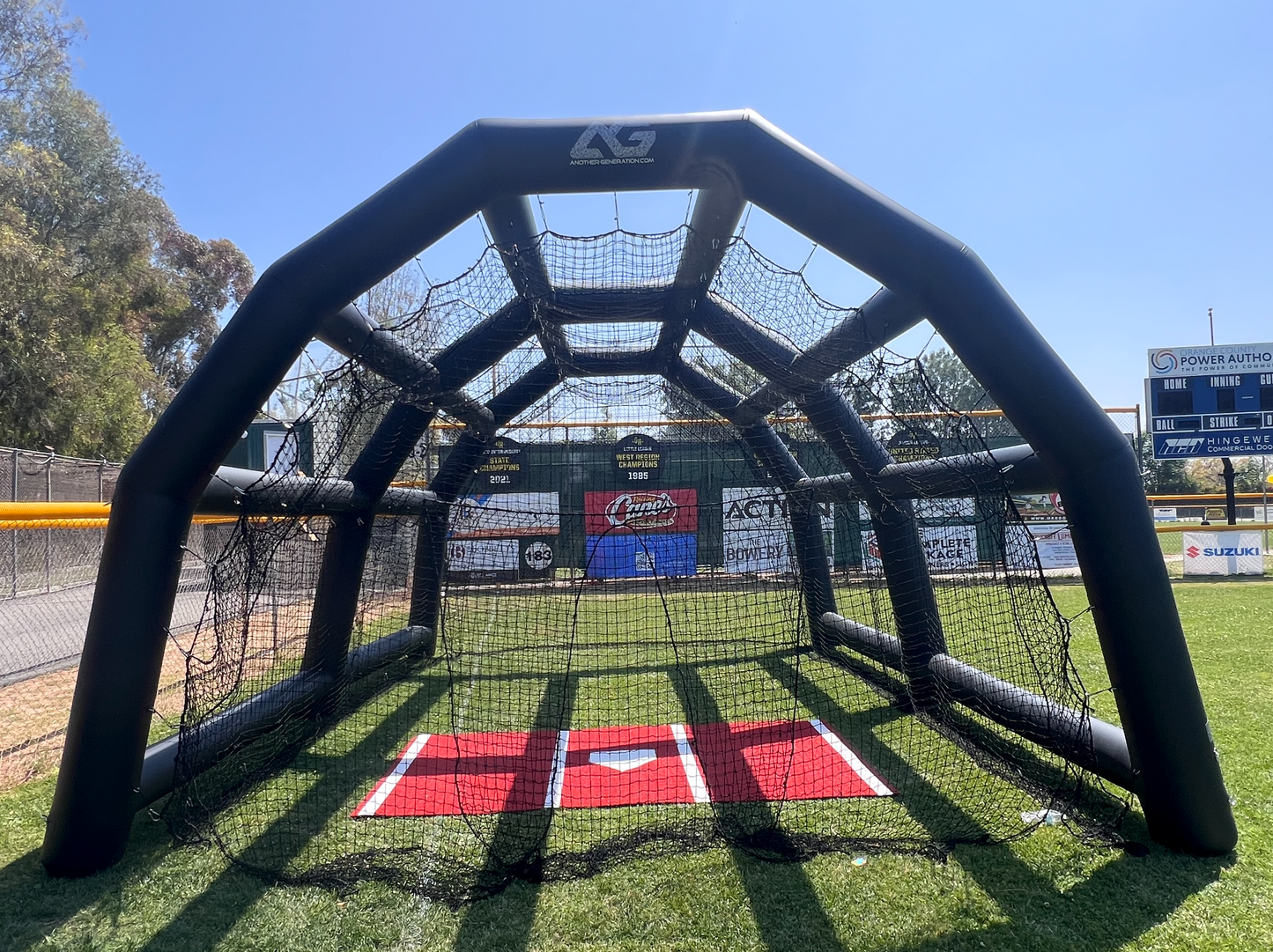 20ft x 14ft x 12ft Inflatable Batting Cage