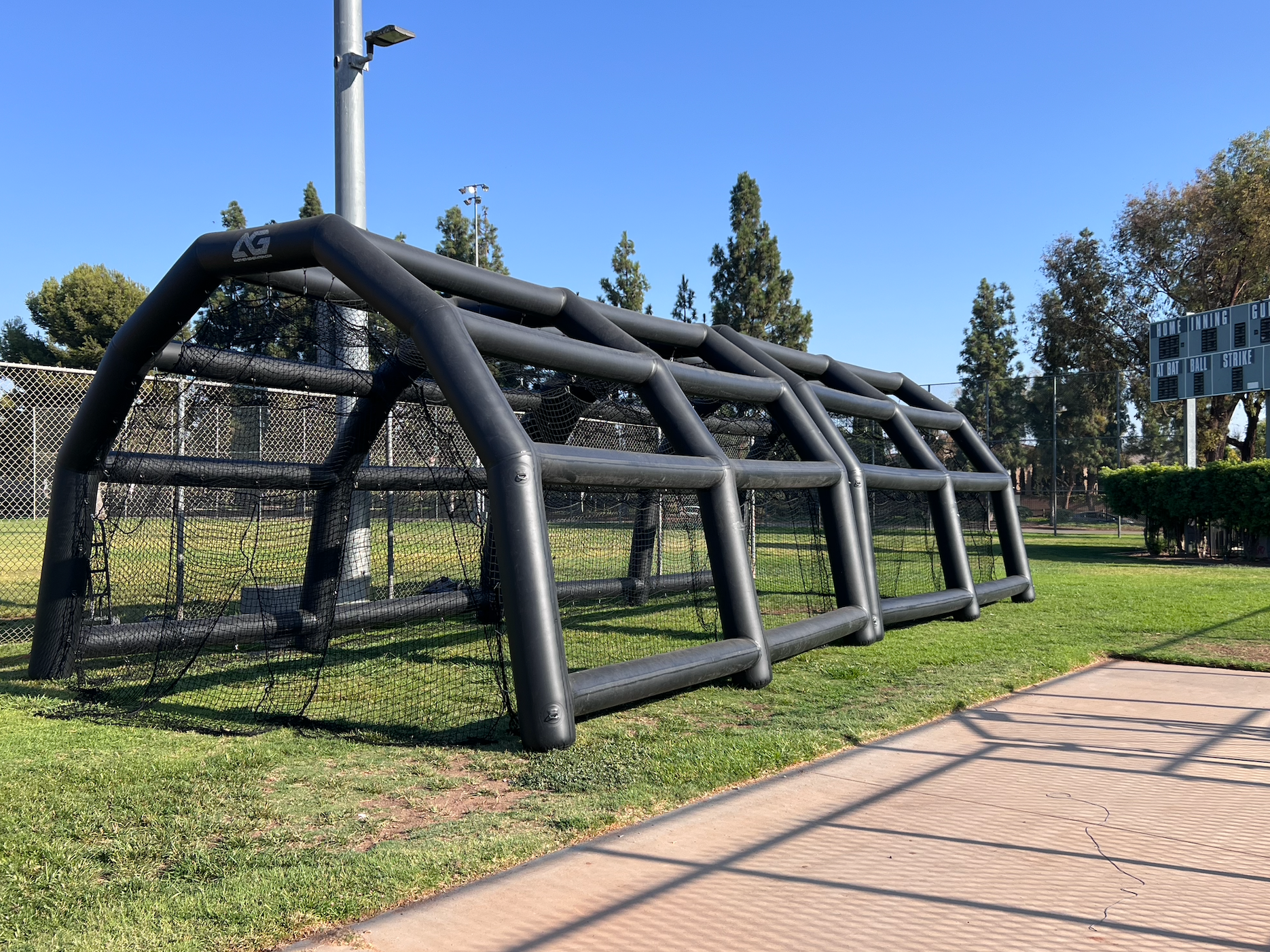 Custom 20ft x 17ft x 12ft Batting Cage - Contact for Custom Ordering Options