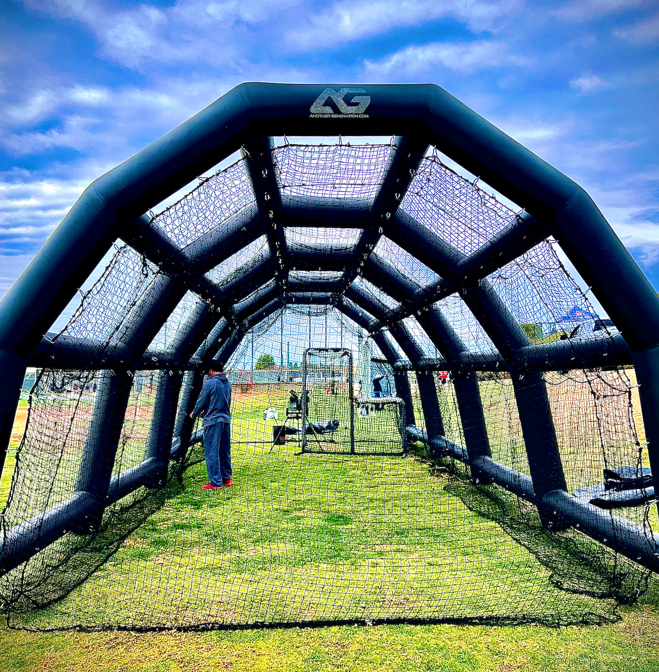 20ft x 17ft x 12ft Inflatable Batting Cage