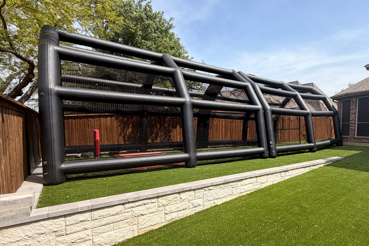 Inflatable Batting Cage 20ft x 17ft x 12ft